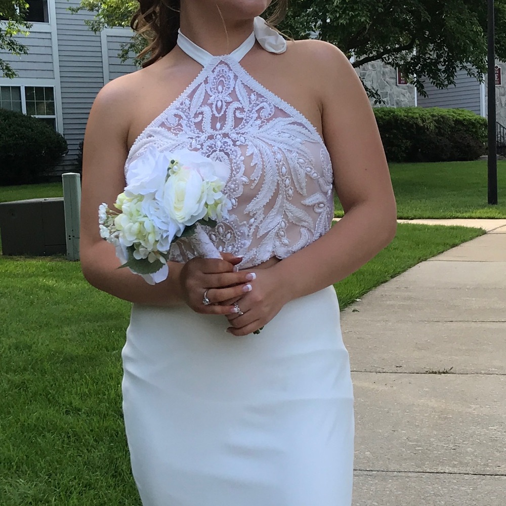Two piece Prom Dress - Picture 6 of 11